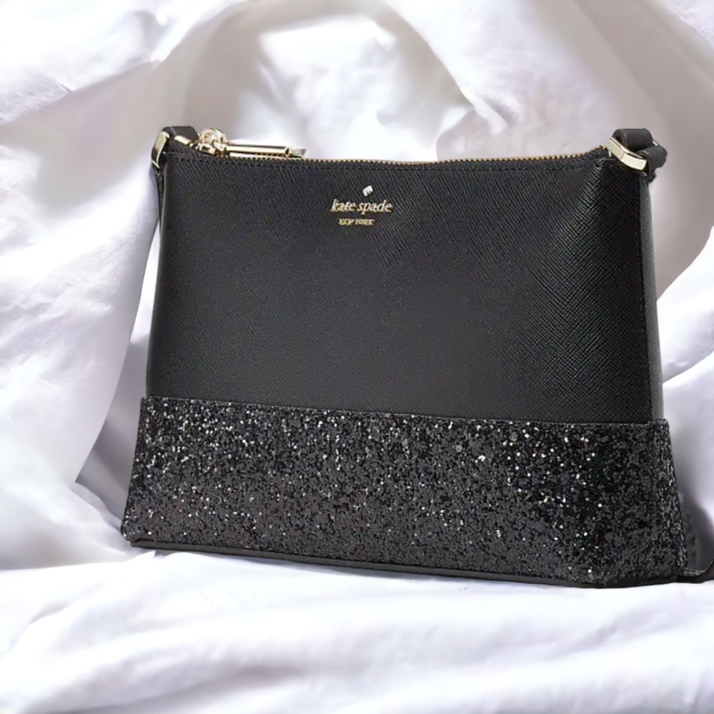 Pink, Grey, Black, & Maroon Kate Spade Small Cross Body